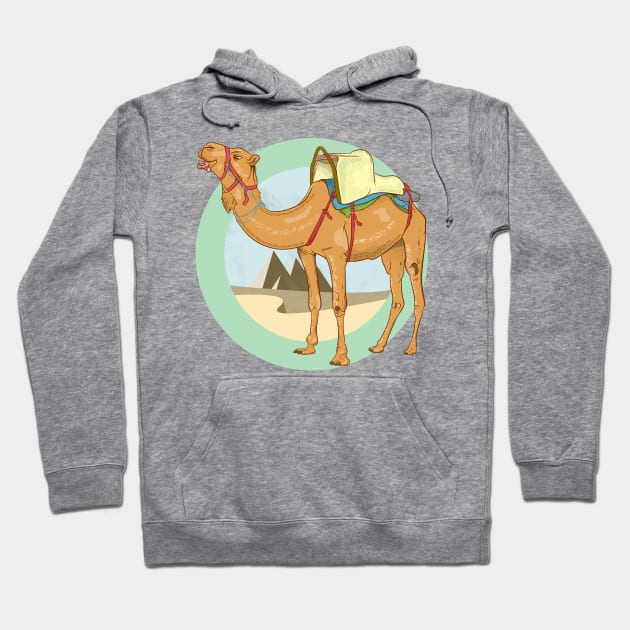 Camel Egypt Hoodie by mailboxdisco